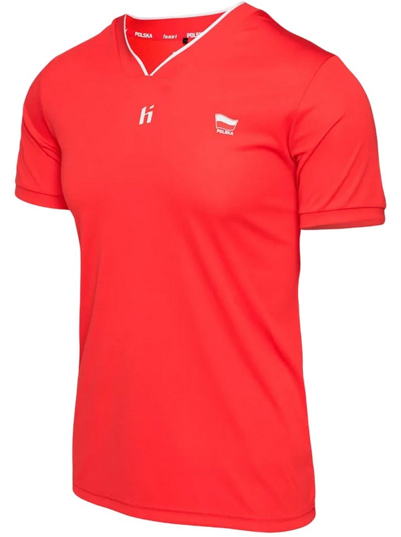 T-shirt - huari Rouge brique - Kiabi