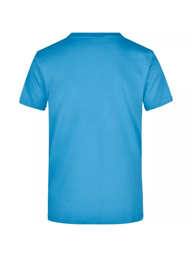 T-shirt - james and nicholson Bleu aqua - Kiabi