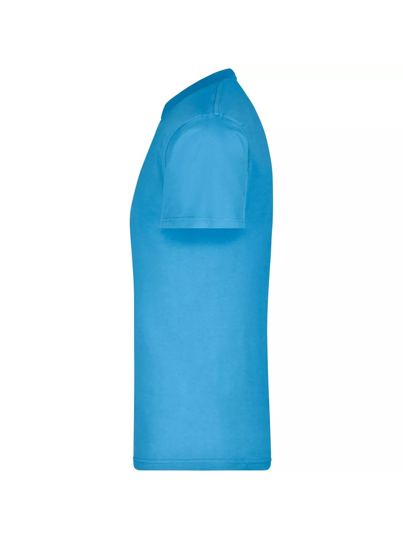 T-shirt - james and nicholson Bleu aqua - Kiabi