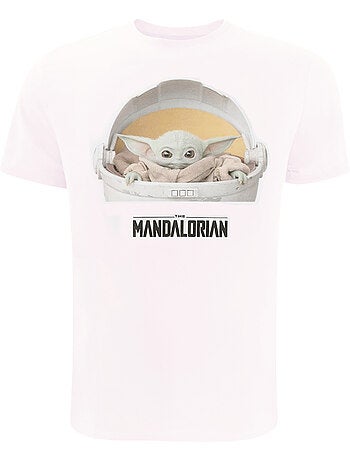 T-shirt - la guerre des étoiles: the mandalorian (bébé yoda)