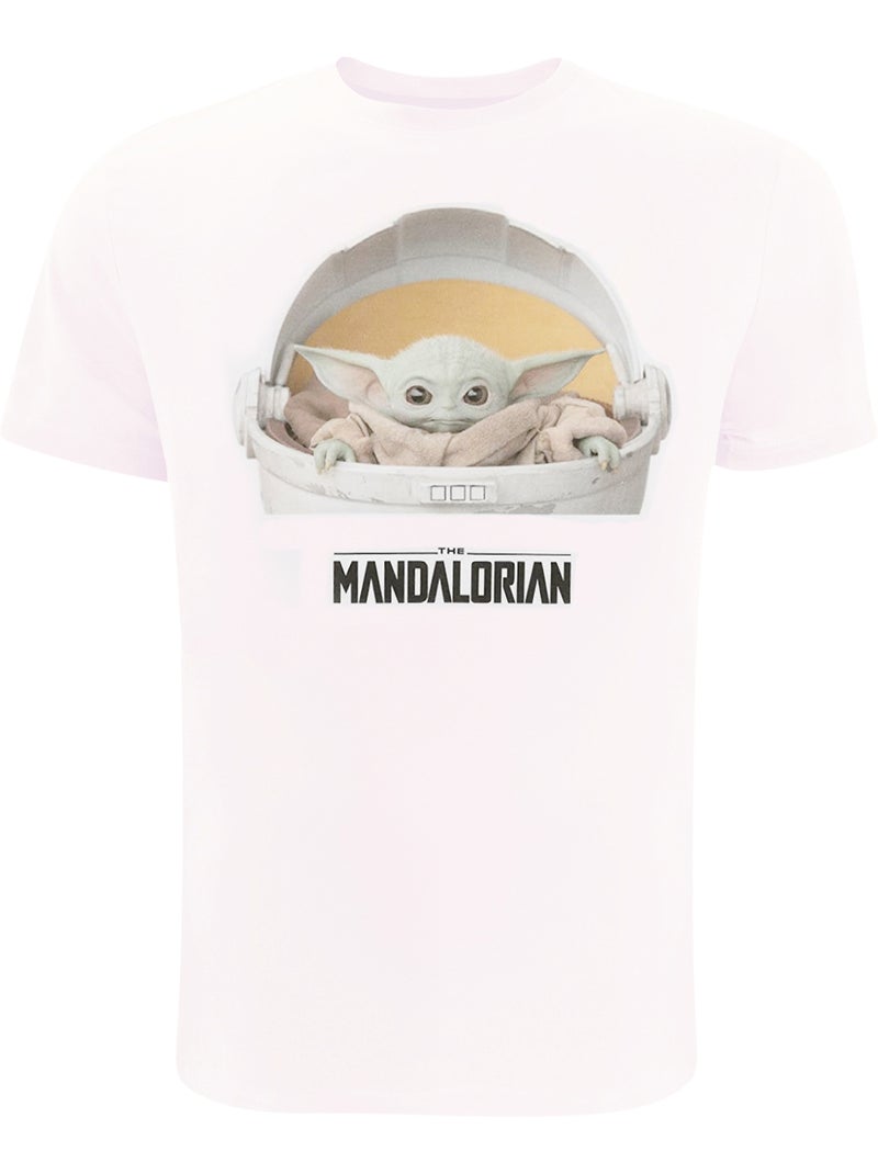 T-shirt - la guerre des étoiles: the mandalorian (bébé yoda) Blanc - Kiabi
