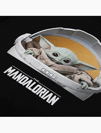 T-shirt - la guerre des étoiles: the mandalorian (bébé yoda)