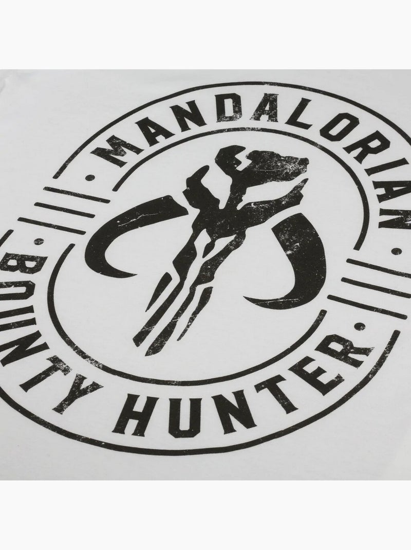 T-shirt - la guerre des étoiles: the mandalorian Blanc - Kiabi