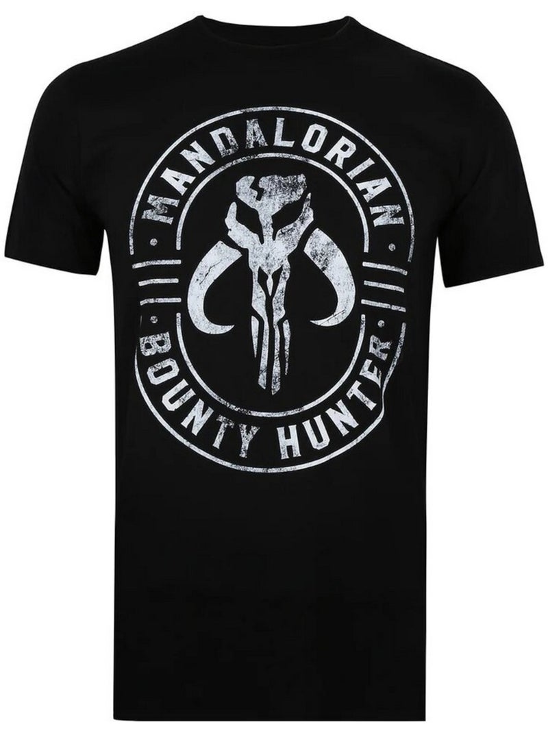 T-shirt - la guerre des étoiles: the mandalorian Noir - Kiabi