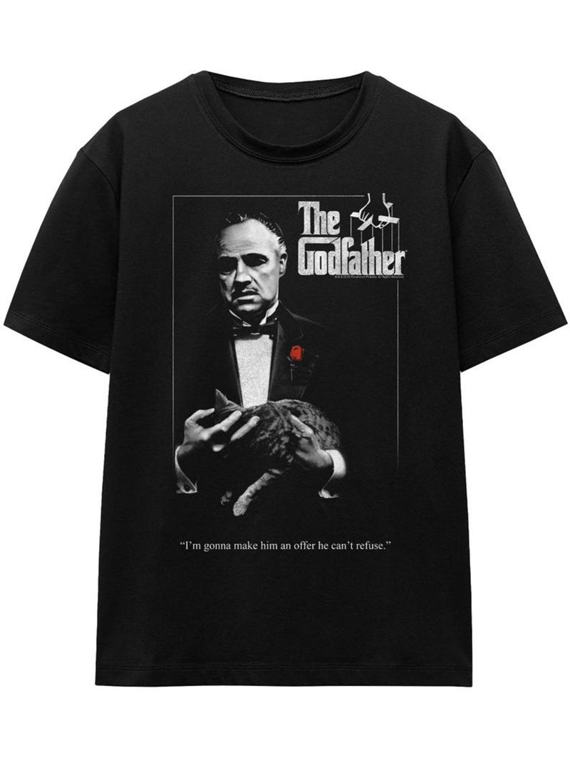 T-shirt - le parrain Noir - Kiabi