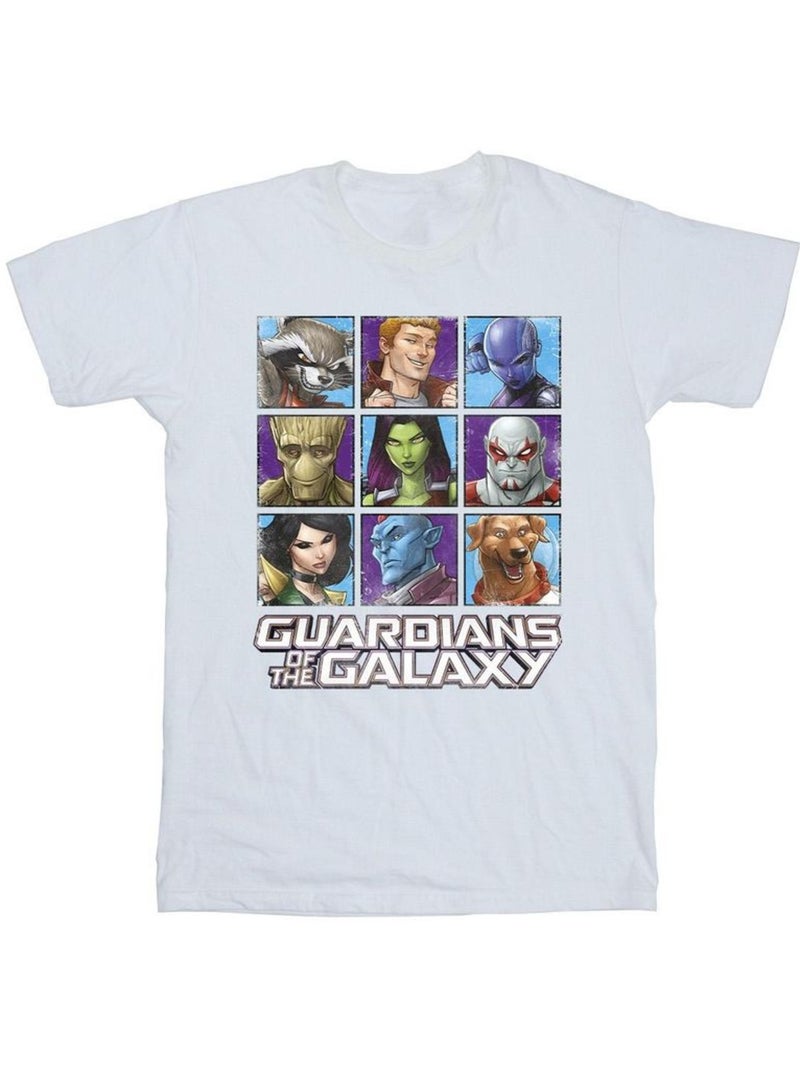 T-shirt - les gardiens de la galaxie Blanc - Kiabi