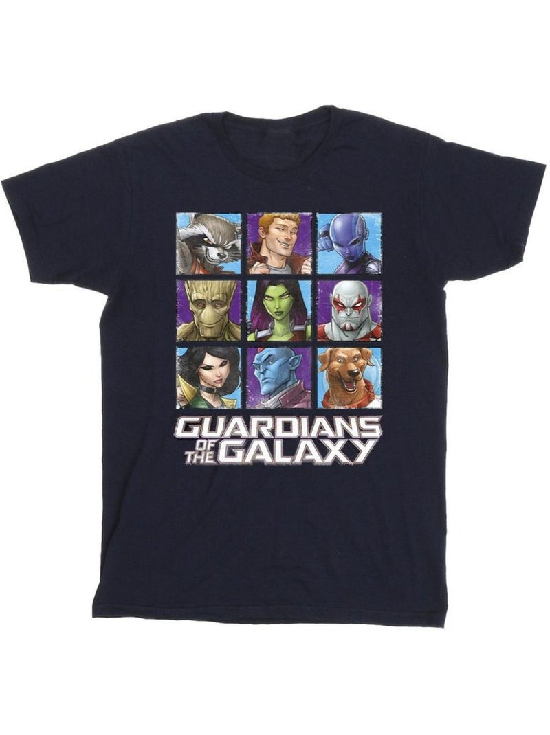 T-shirt - les gardiens de la galaxie Bleu marine - Kiabi