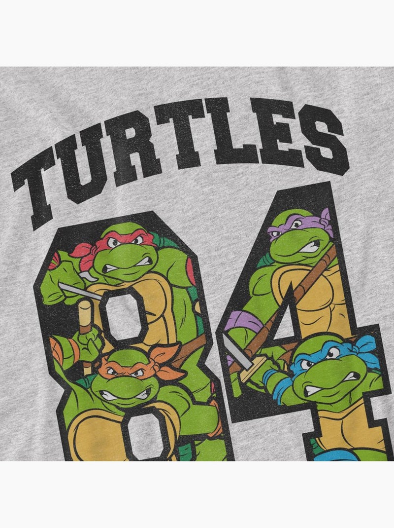 T-shirt - les tortues ninja Gris chiné - Kiabi
