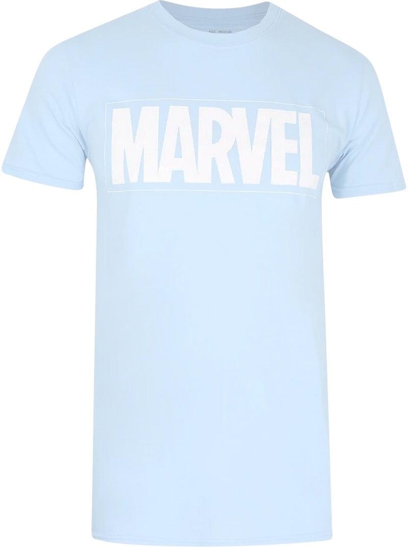 T-shirt - marvel Bleu ciel - Kiabi