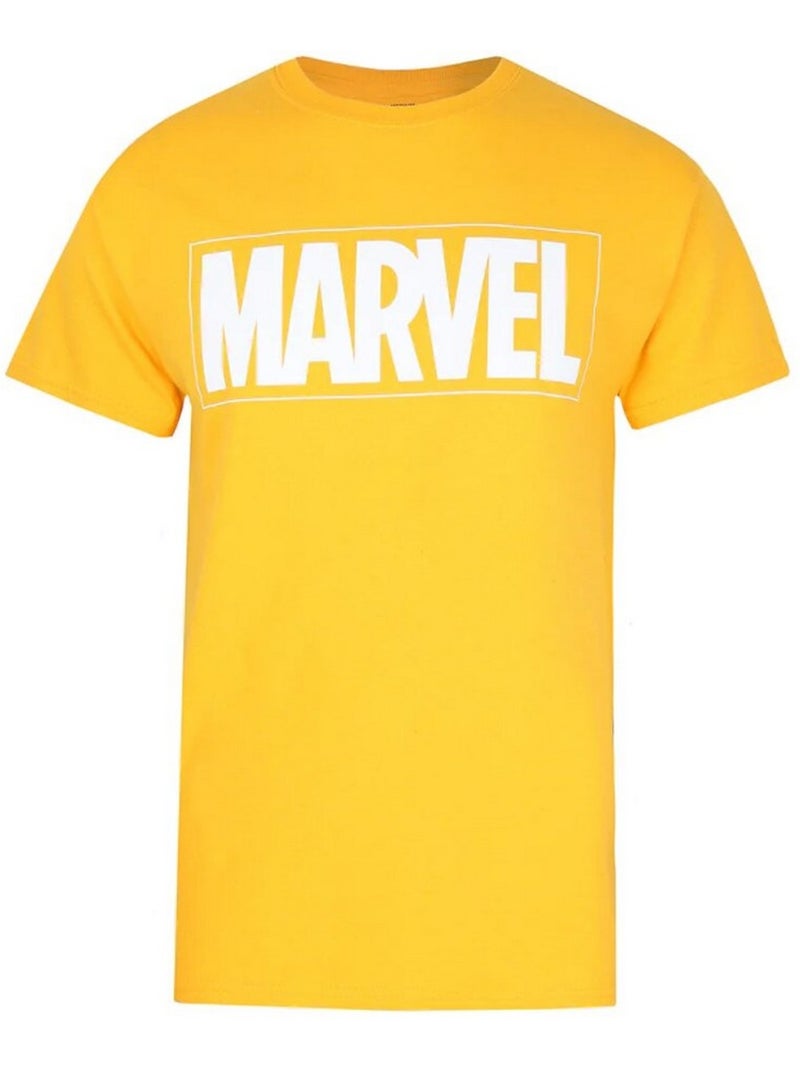 T-shirt - marvel Jaune - Kiabi