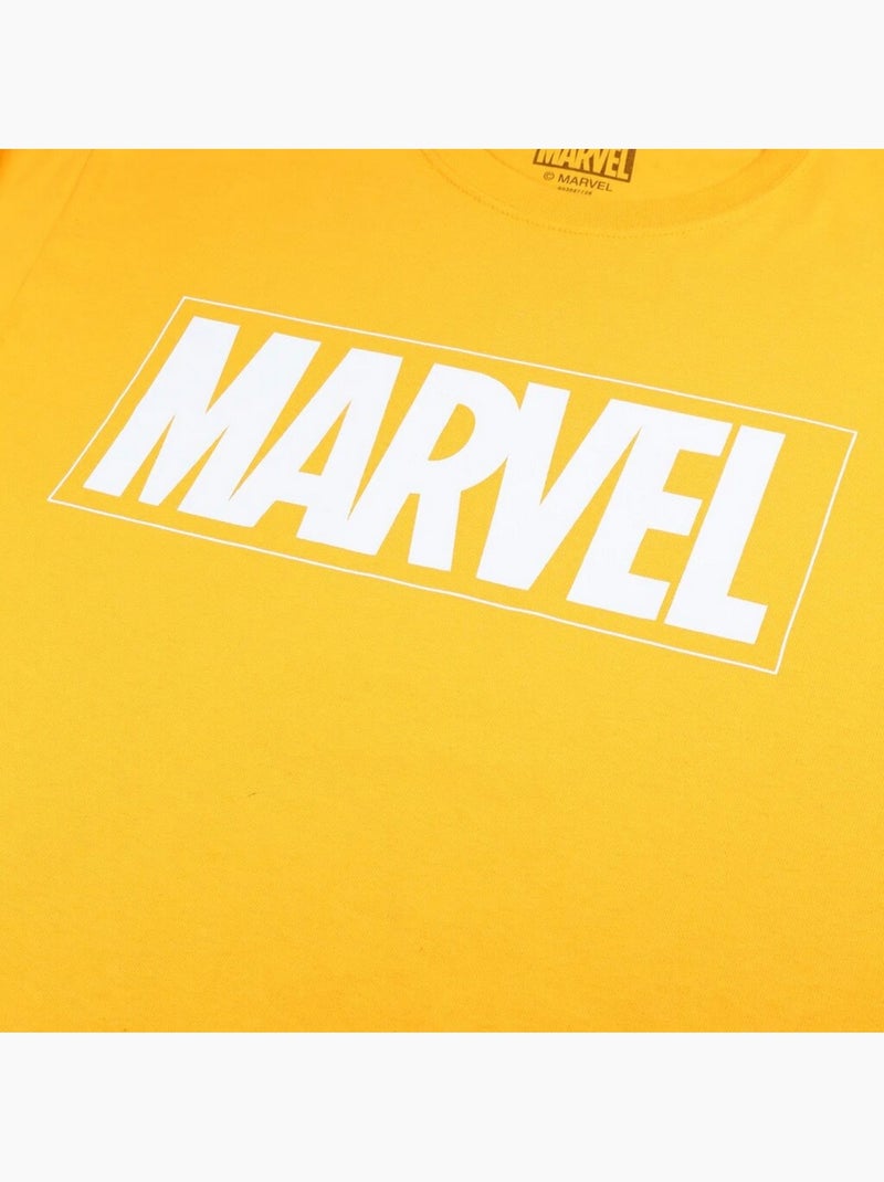 T-shirt - marvel Jaune - Kiabi