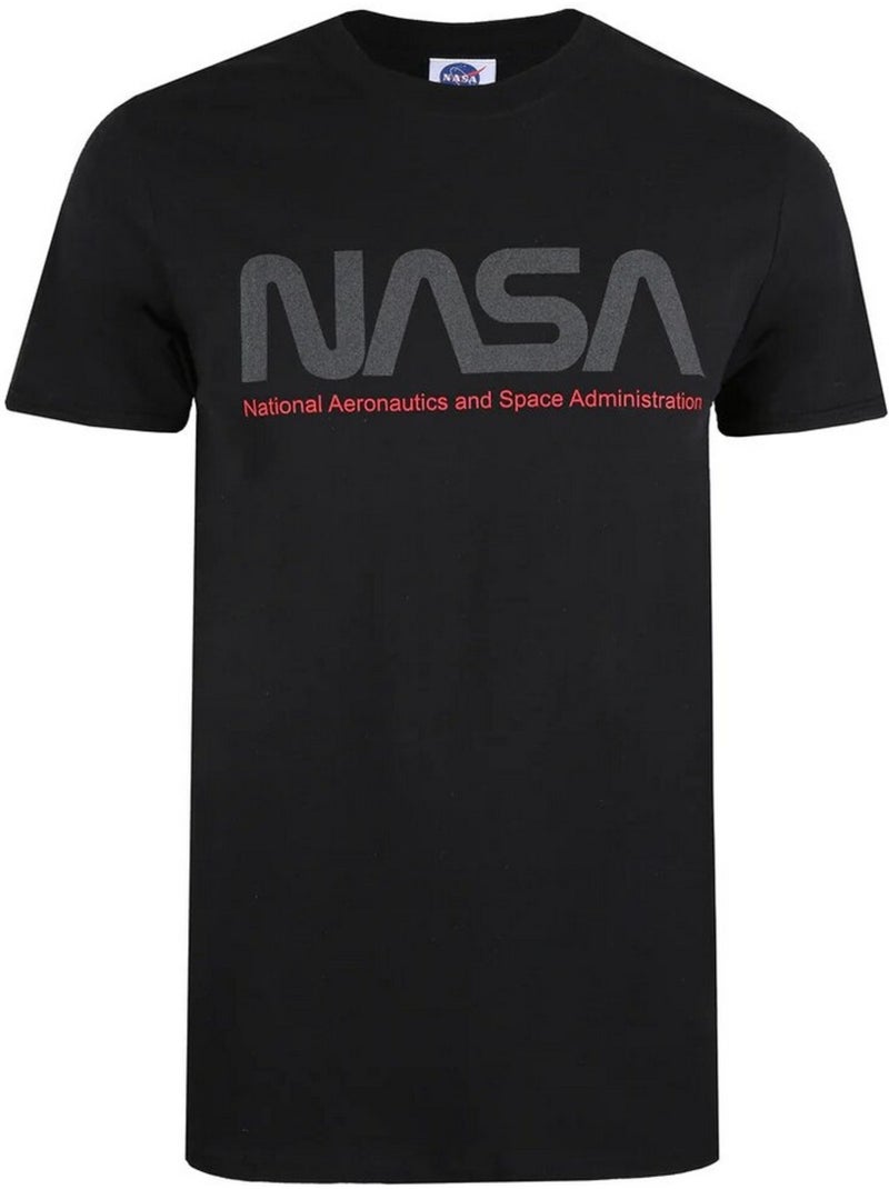T-shirt - nasa Noir - Kiabi