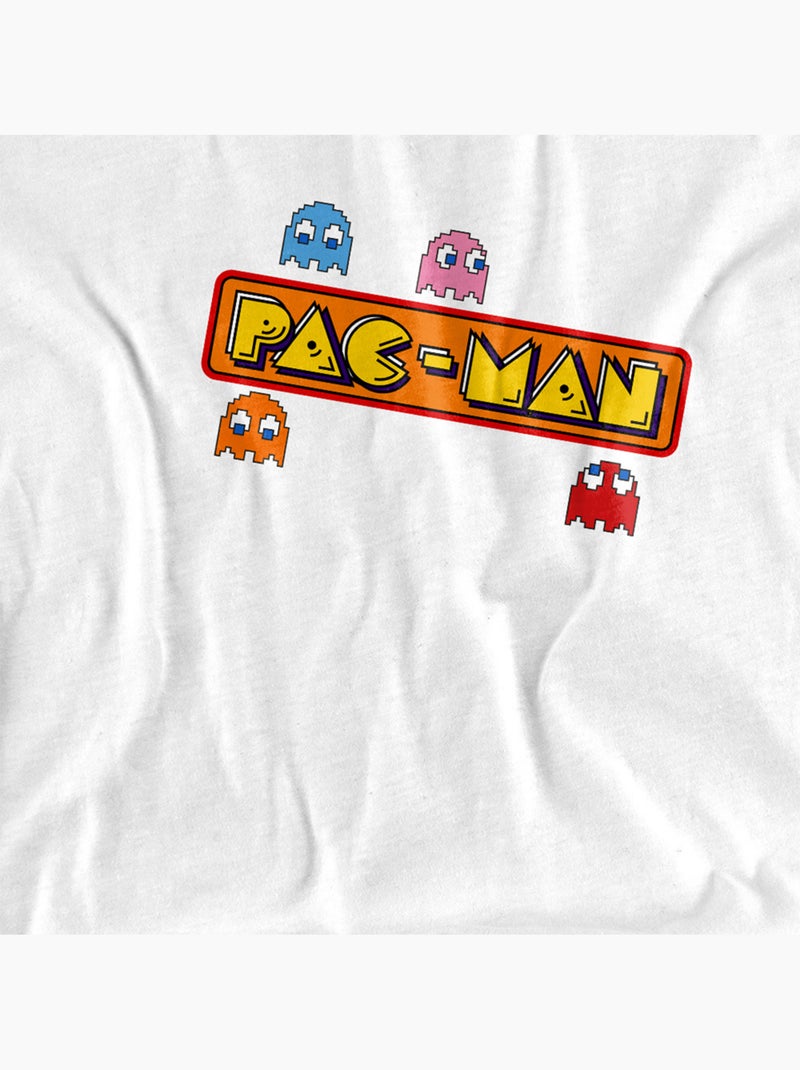 T-shirt - pac-man Blanc - Kiabi