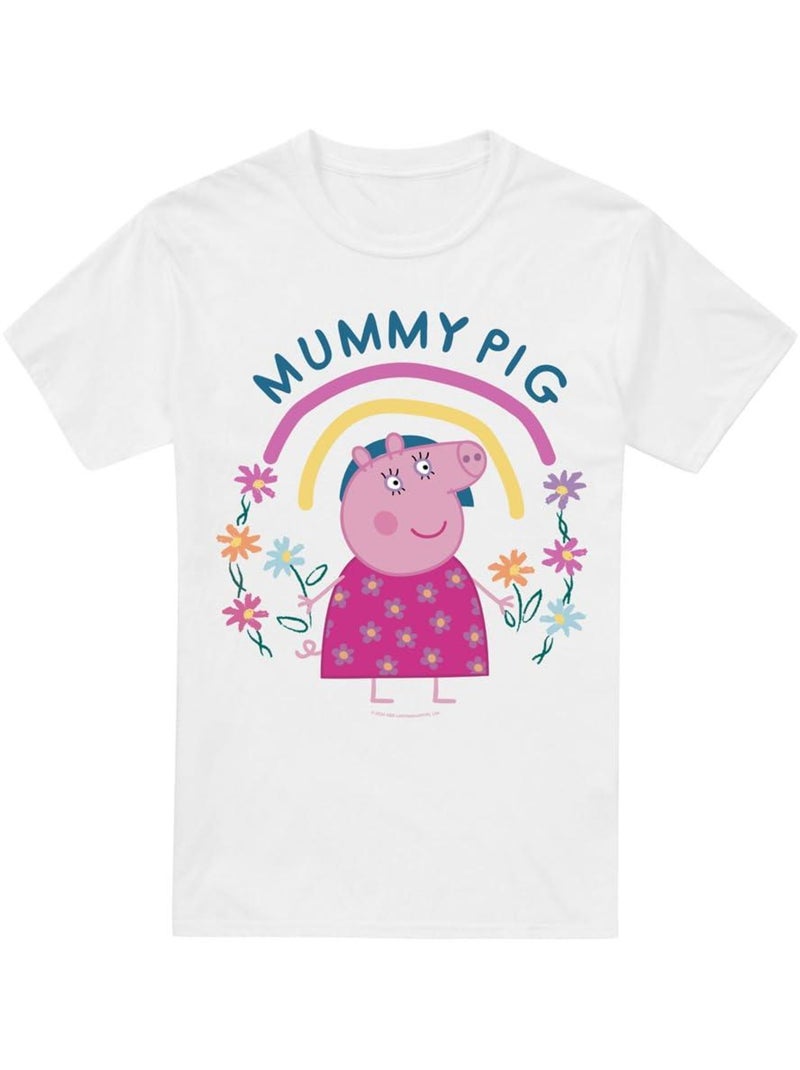 T-shirt - peppa pig Blanc - Kiabi