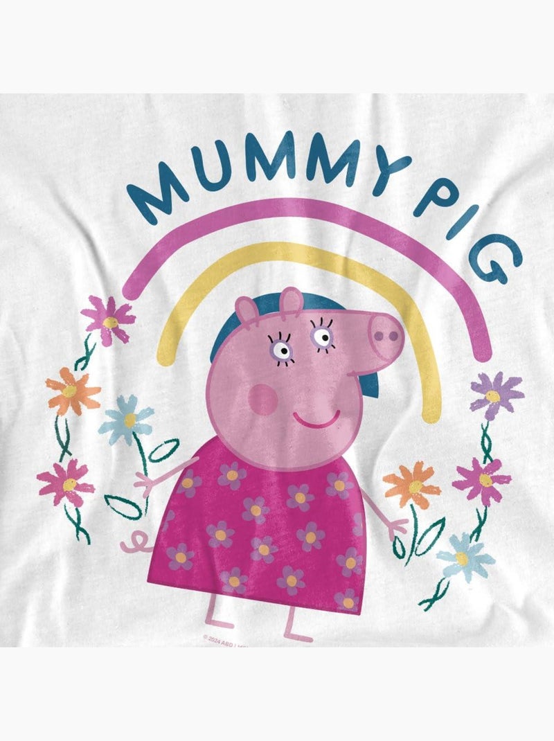 T-shirt - peppa pig Blanc - Kiabi