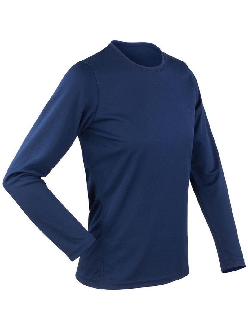 T-shirt - spiro Bleu marine - Kiabi