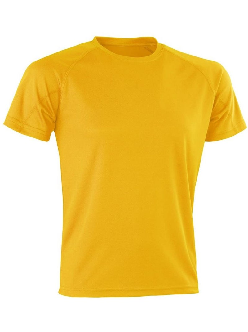 T-shirt - spiro Jaune or - Kiabi