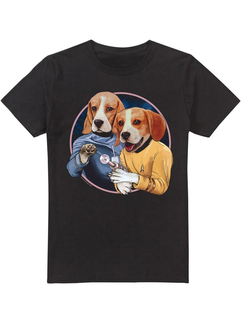 T-shirt - star trek Noir - Kiabi
