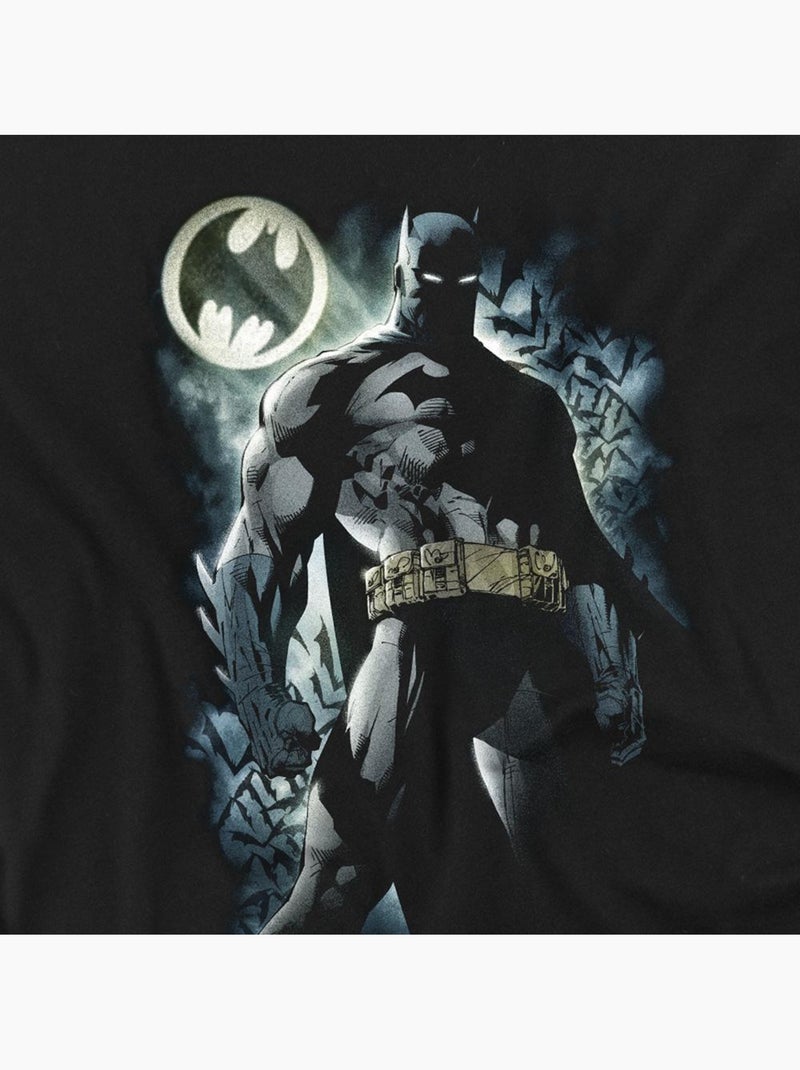 T-shirt - the dark knight : le chevalier noir (batman) Noir - Kiabi