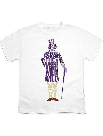 T-shirt - willy wonka et la chocolaterie