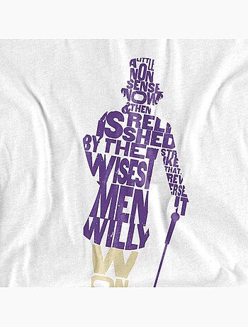 T-shirt - willy wonka et la chocolaterie