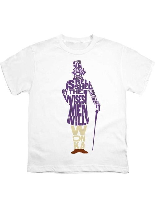 T-shirt - willy wonka et la chocolaterie - Kiabi