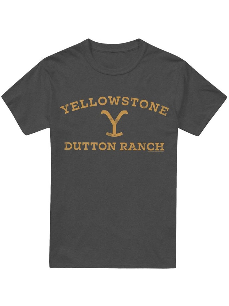 T-shirt - yellowstone Gris Noir - Kiabi