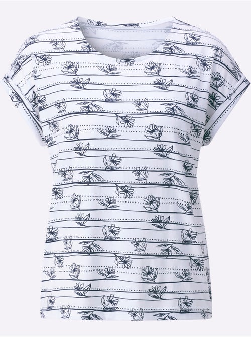 T-shirt 100% Coton - Taille Standard - Witt - Kiabi T-shirt 100% Coton - Taille Standard - Witt - Kiabi
