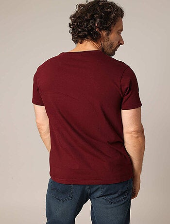 T-shirt 100% coton avec imprimé moto et message « Last Life Deluxe ». 'Deeluxe'