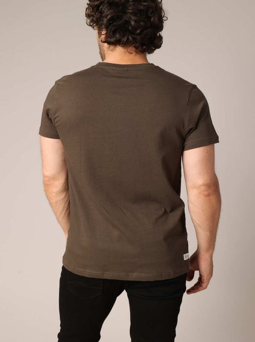 T-shirt 100 % coton avec imprimé ours original 'Deeluxe' - Kiabi