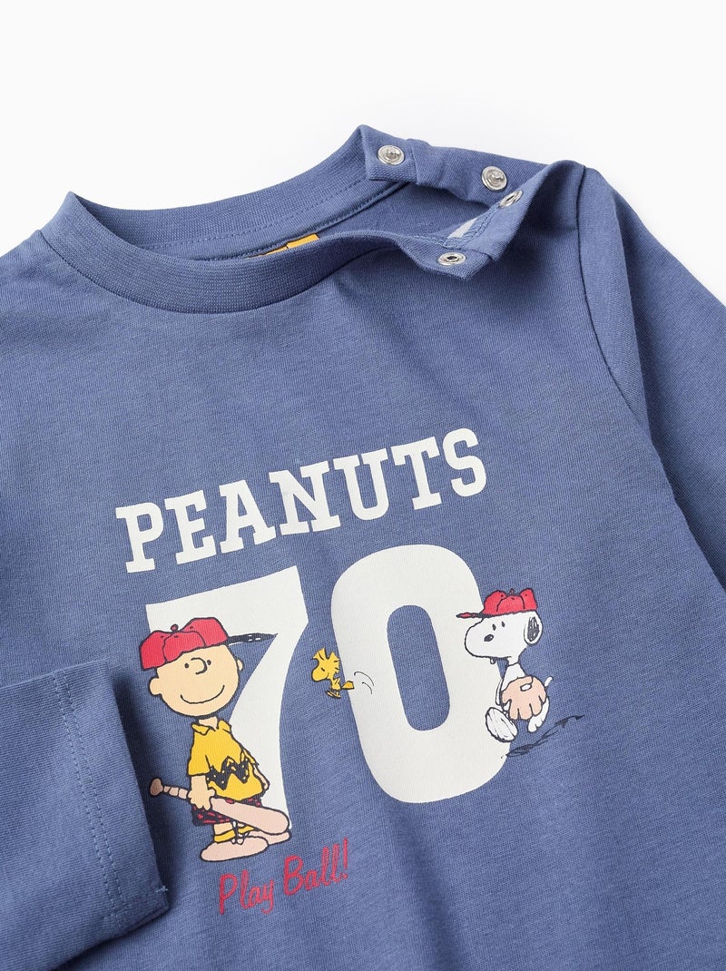 T-shirt 100% coton, imprimé Snoopy OLYMPIA Bleu - Kiabi