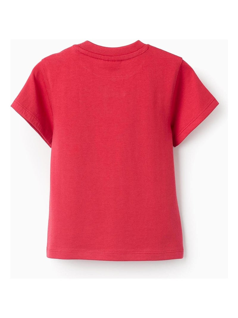 T-shirt 100% coton, imprimé Snoopy OLYMPIA Rouge - Kiabi
