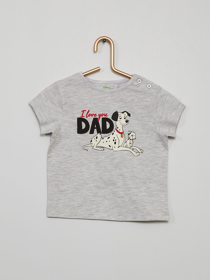 T-shirt '101 Dalmatiens' gris - Kiabi