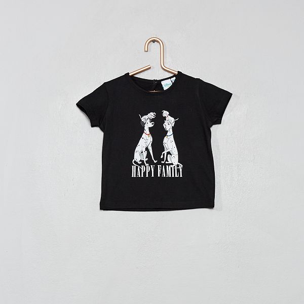 t shirt noir fille