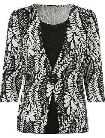 T-shirt 2 En 1 - Taille Standard - Witt