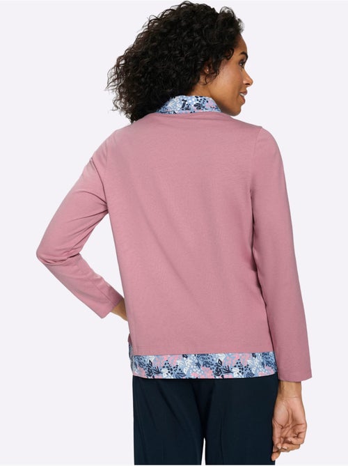 T-shirt 2 En 1 Aspect 2 En 1 Tendance - Taille Standard - Moda Vilona - Kiabi T-shirt 2 En 1 Aspect 2 En 1 Tendance - Taille Standard - Moda Vilona - Kiabi