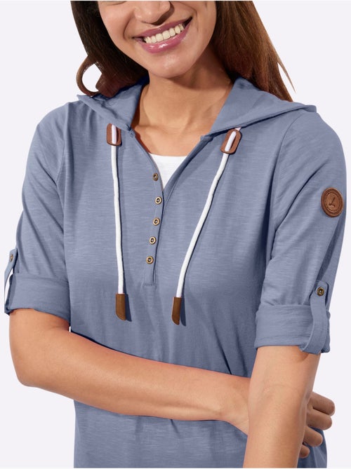 T-shirt 2 en 1 pur coton - taille standard - witt - Kiabi