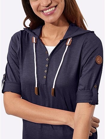 T-shirt 2 en 1 pur coton - taille standard - witt