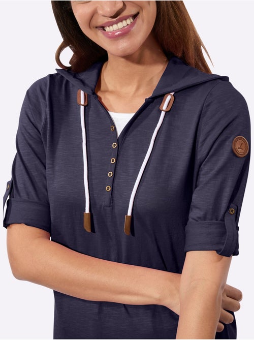 T-shirt 2 en 1 pur coton - taille standard - witt - Kiabi T-shirt 2 en 1 pur coton - taille standard - witt - Kiabi