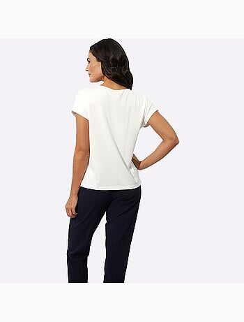 T-shirt 48% Modal - Taille Standard - helline