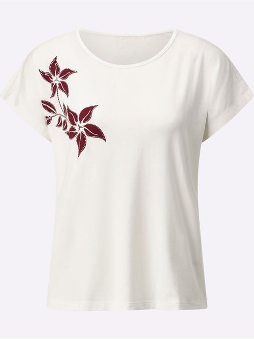 T-shirt 48% Modal - Taille Standard - helline - Kiabi