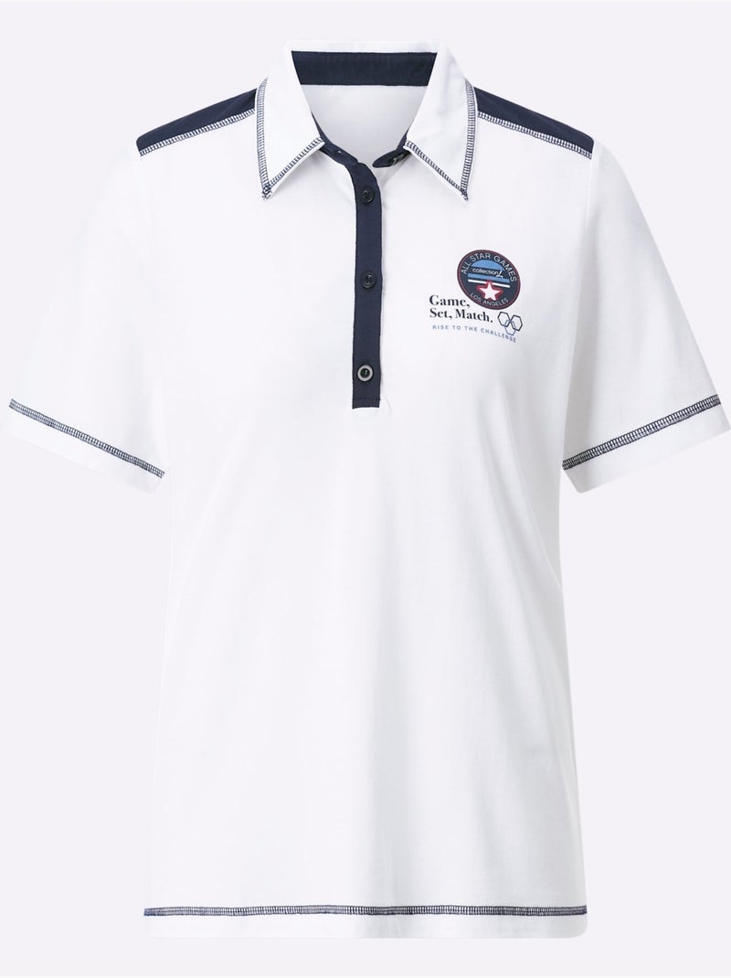 T-shirt 50% Coton - Taille Standard - Witt Blanc - Kiabi