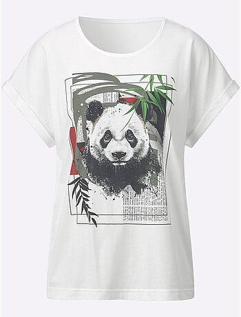 T-shirt 50% Coton Et 50% Modal - Taille Standard - Witt