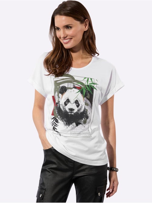 T-shirt 50% Coton Et 50% Modal - Taille Standard - Witt - Kiabi