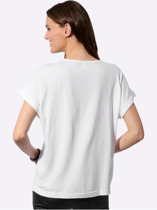 T-shirt 50% Coton Et 50% Modal - Taille Standard - Witt - Kiabi