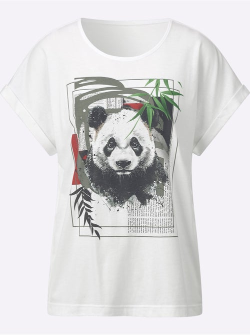 T-shirt 50% Coton Et 50% Modal - Taille Standard - Witt - Kiabi