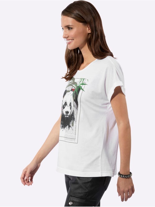T-shirt 50% Coton Et 50% Modal - Taille Standard - Witt - Kiabi