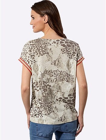 T-shirt 50% Coton Et 50% Modal - Taille Standard - Witt