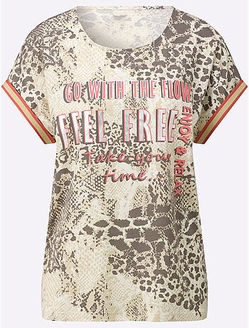 T-shirt 50% Coton Et 50% Modal - Taille Standard - Witt