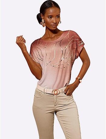 T-shirt 95% Viscose - Taille Standard - Helline